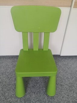 Ikea zidle mamut zelená