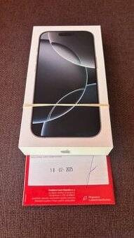 iPhone 16 Pro 128GB bílý titan