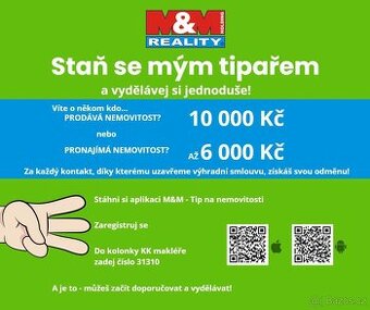 💰 Vydělej si jednoduše 10 000 Kč za tip na nemovitost 🏡