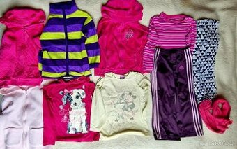 ADIDAS+ DISNEY KRÁSNÝ SET OBLEČENÍ VEL 104, KVALITNÍ