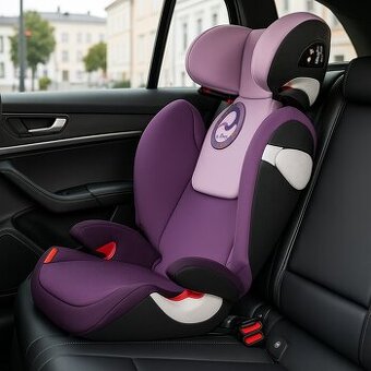 Cybex X-fix (15–36 kg) – fialovo-černá dětská autosedačka