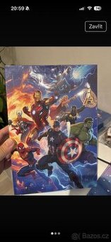 Nový dětský adventní kancelář Avengers