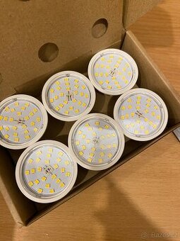 6 ks MR11 AC12V 3W Flicker-free LED žárovky 120 stupňů