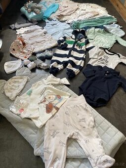 Velký balíček pro novorozeného chlapečka 0-3m