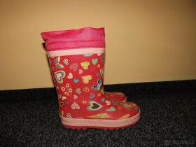 2x dětské gumáky vel. 30