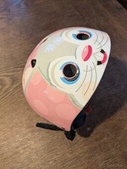 dětská helma na kolo Kiddimoto, zajíc