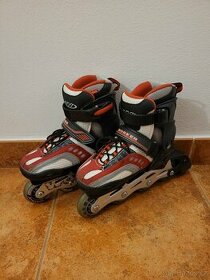 Worker nastavitelné inline brusle vel. 30-33