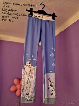Legíny - Frozen,vel 134-140