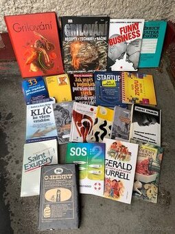 Mix knih (více knih a foto uvnitř inzerátu)