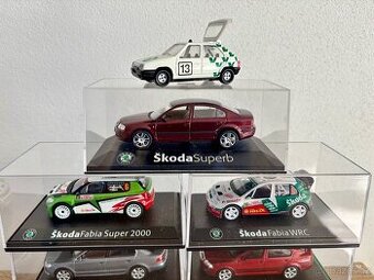 Sběratelská sada modelů Škoda Auto