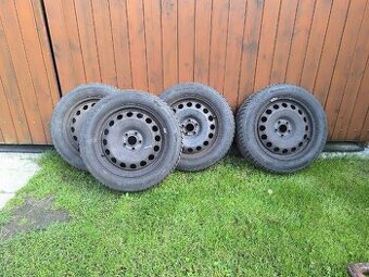 Prodám zimní kola 5x100r16  205/55R16