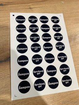 Nálepky a samolepky