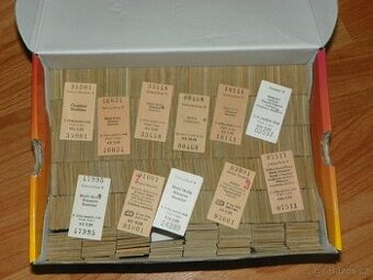 lepenkové jízdenky čsd 4