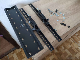 Držák na TV AlzaErgo T215B Curved sklopný 32"-75"