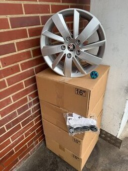 Nové Alu 16" 5x112 Orig. SEAT, Škoda, VW DPH