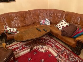 Kožená sedací souprava