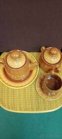 Nová čajová nebo kávová souprava - keramika