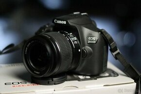 NOVÝ Canon 2000D + kit lens EF-S 18-55 IS II