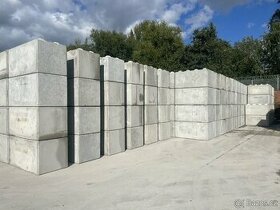 AKCE NOVÉ betonové bloky + Parkovací zábrany