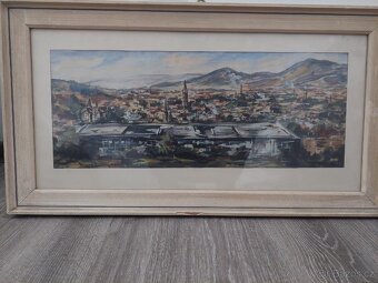 Obraz: město Teplice - 1