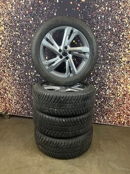 5x100 r17 alu kola + pneu 205 55 17 volkswagen