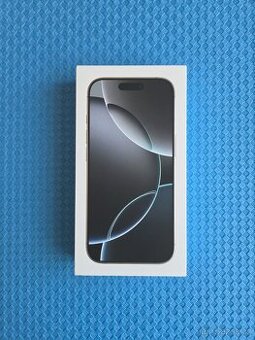 iPhone 16 Pro 256GB bílý NOVÝ NEROZBALENÝ - 1