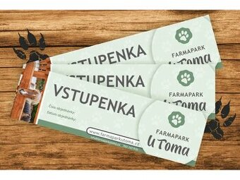 Farma park u Toma - Vstupenka 1x dospělý zdarma