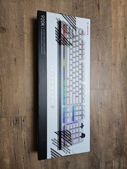 Klávesnice Alienware bílá