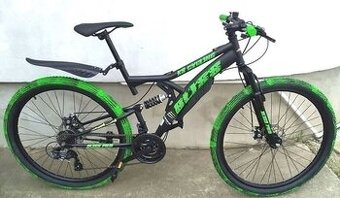 Celoodpružené horské kolo pro výšku postavy 162-177cm - 1