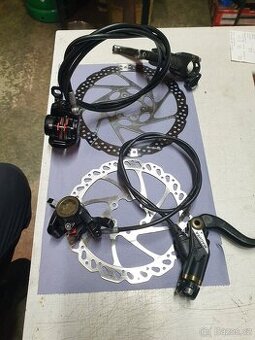 komplet set hydraulických brzd Magura