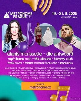 Metronome Prague - celofestivalové vstupenky