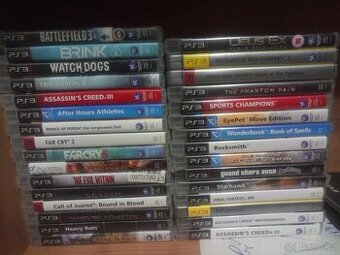 PS3 - Playstation 3 - hry - 30 titulů