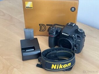 Nikon D7500 – tělo, TOP stav, kompletní balení