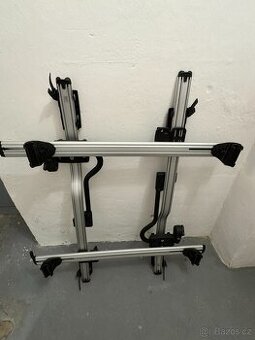 THULE – kompletní střešní nosič + 2x držák kol