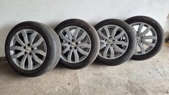 4 x alu kola 5x108 17 + letní pneu 205/55 R17 91V