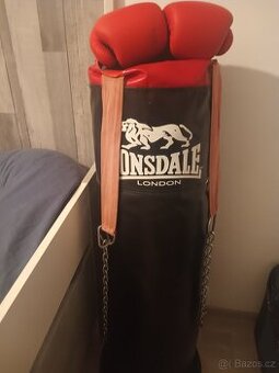 Boxovací pytel Lonsdale + rukavice domyos