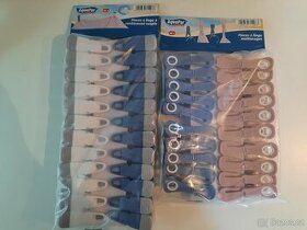 Kolíčky na prádlo 20 ks 50  kč nové,dřevěné kolíčky 100 ks