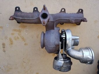 Turbo turba turbokompresor + ovl.ventily VW Škoda Seat Audi