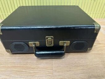 Retro kufříkový gramofon ISE (Bluetooth, USB, RCA)