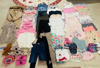 Lindex balíček značkového oblečení pro holčičku 122/128