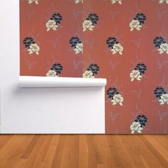 Tapeta vzor Květinový motiv