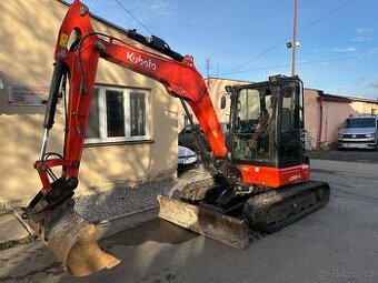 Pásový bagr Kubota U56-5,r.v.2020,2114MTH,3xlžíce