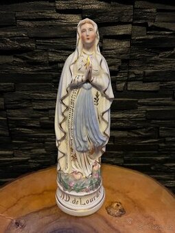 Starožitná porcelánová Pana Marie Ludrská