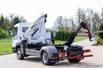 MERCEDES ATEGO 1224 HÁKOVÝ NOSIČ KONTEJNERŮ HYDRAULICKÁ RUKA