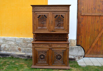 Dubový sekretář, příborník - SEDLÁK A SELKA