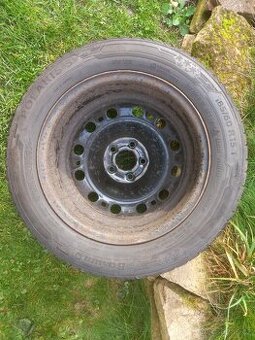 Prodám sadu kol - zimní pneu Barum na ocelových discích