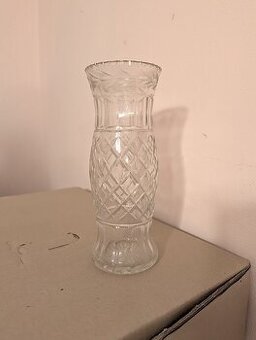 Skleněná váza retro