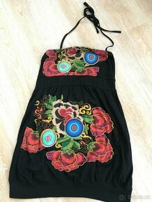 Dámský top/ šaty Desigual vel. M - 1