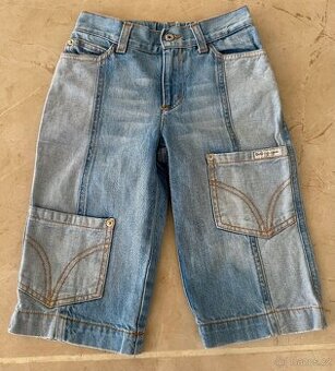 Dětské džínové kraťasy Dolce&Gabbana Junior