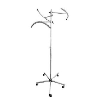 Otočný nastavitelný kovový stojan/věšák na oblečení(190cm)